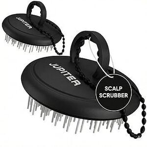 Scalp Exfoliator - Scalp Massager Tool For Wet & Dry Hair - Ergonomic Detangler